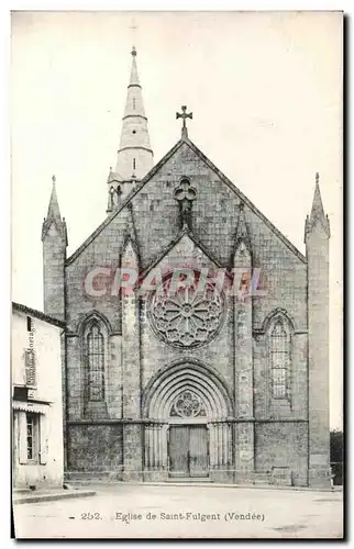 Cartes postales Eglise de Saint Fulgent