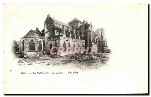 Cartes postales Dol La Catbedrale