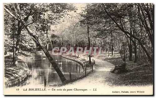 Cartes postales La Rochelle Un Coin du parc Charruyer