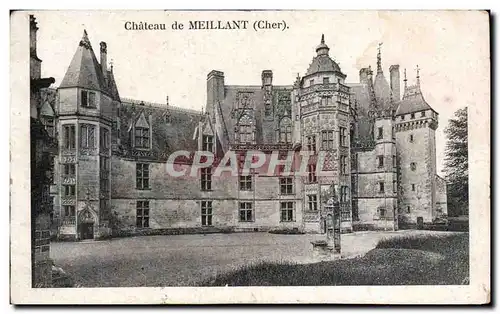 Cartes postales Chateau de Meillant