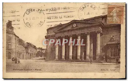 Cartes postales Caen Palais de Justice