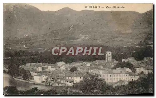Cartes postales Quillan Vue Generale