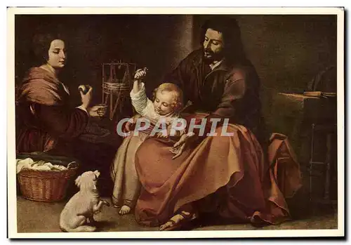 Ansichtskarte AK La Sacra Famiglia del Pajarto Galleria del Prado Madrid