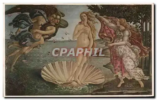 Cartes postales Nasciata di Venere Botticelli Firenze