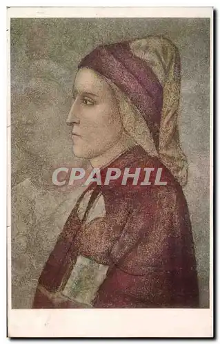 Ansichtskarte AK Dante Alighieri Firenze Giotto