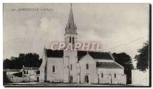 Cartes postales Aigrefeuille L&#39Eglise