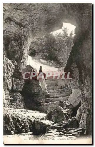 Cartes postales Dauphine Sassenage Interieur Des Cuves