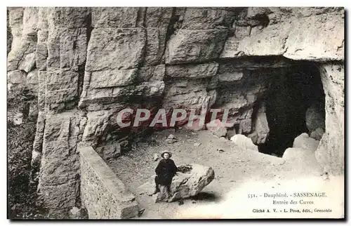 Cartes postales Dauphine Sassenage Entree Des Cuves