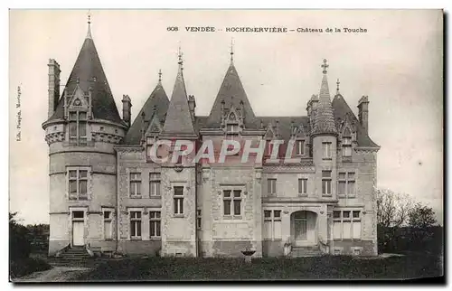 Ansichtskarte AK Rocheserviere Chateau De La Touche