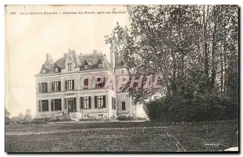 Ansichtskarte AK Saint Mars La Reorthe Chateau Du Pouet Pres Les Epesses