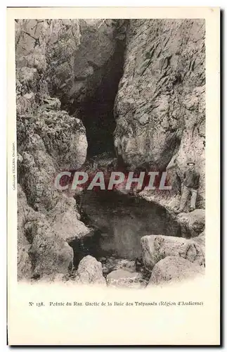 Cartes postales Pointe Du Rax Grotte De La Baie Des Trepasses Region d'Audierne