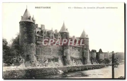 Cartes postales Bretagne Chateau de Josselin