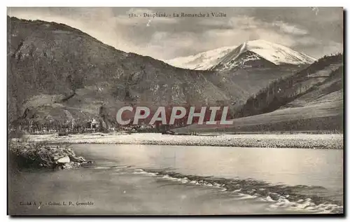 Cartes postales Dauphine La Romanche a Vizille