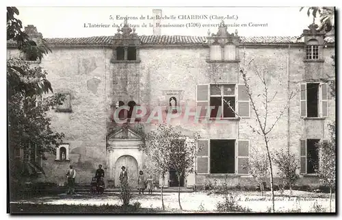 Cartes postales La Rochelle Charron L&#39Interieur du chateau de la Renaissance