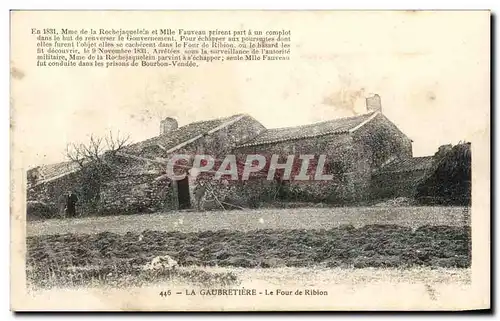 Cartes postales La Gaubretiere Le Four de Ribion