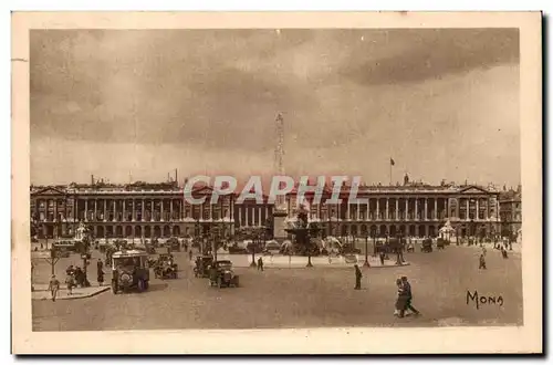 Ansichtskarte AK Les Petits Tableaux De Paris La Place de la Concorde