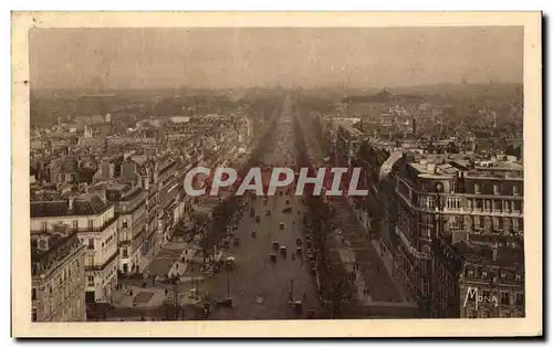 Ansichtskarte AK Les Petits Tableaux De Paris Avenue des Champs Elysees