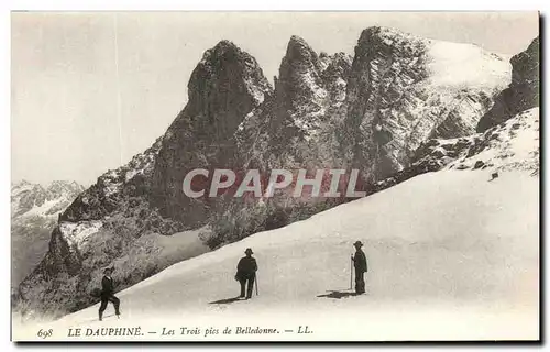 Ansichtskarte AK Le Dauphine Les Trois pics de Belledonne