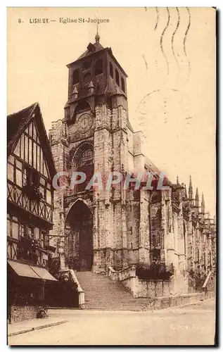 Cartes postales Lisieux Eglise St Jacques