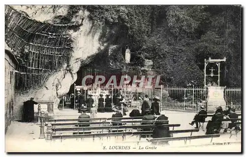 Cartes postales Lourdes La Grotte