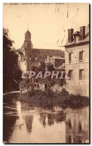 Ansichtskarte AK Lisieux Eglise St Desir vue sur la Tonques