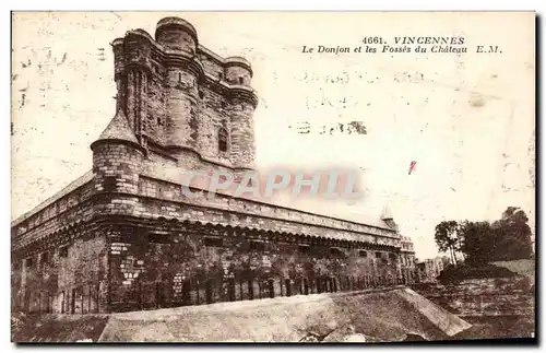 Ansichtskarte AK Vincennes Le Donjon et les Fosses du Chateau