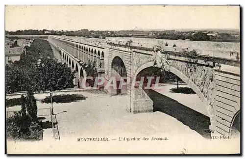 Ansichtskarte AK Montpellier L&#39Aqueduc des Arceaux