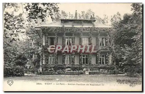 Ansichtskarte AK Vichy Le Parc Ancien Pavillon De Napoleon III