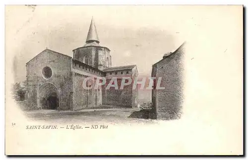 Cartes postales Saint Savin L&#39Eglise