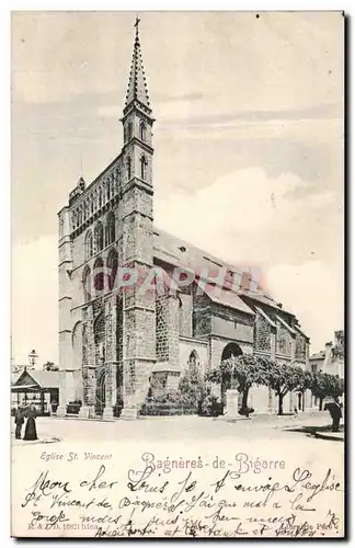 Cartes postales Bagneres De Bigorre Eglise St Vincent