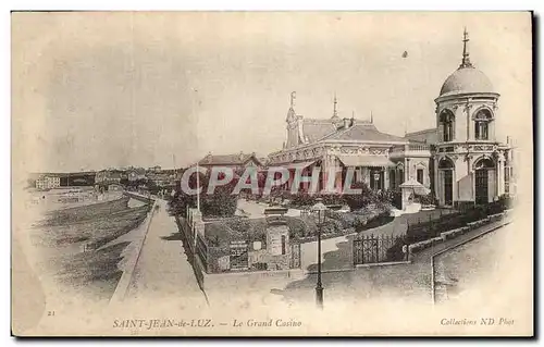 Cartes postales Saint Jean de Luz Le Grand Casino