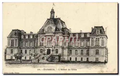 Cartes postales Evreux L'Hotel de Ville