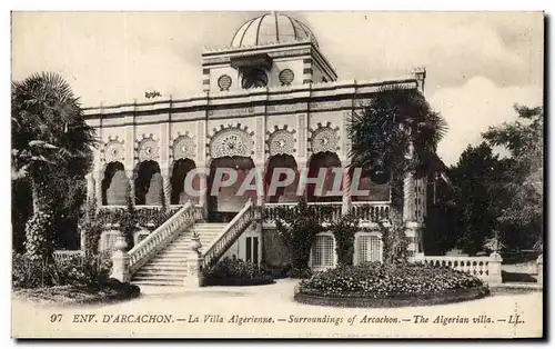 Ansichtskarte AK Environs D&#39Arcachon La Villa Algerienne