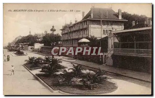 Cartes postales Arcachon L'Hotel de France