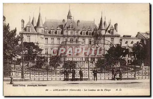 Cartes postales Arcachon Le Casino de La Plage