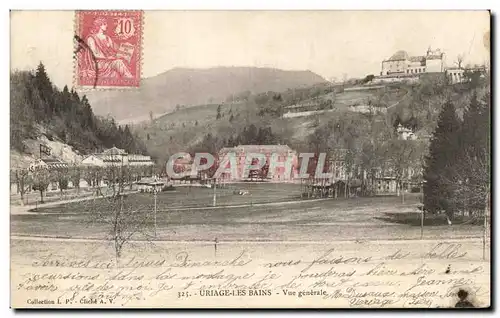 Cartes postales Uriage Les Bains Vue Generale