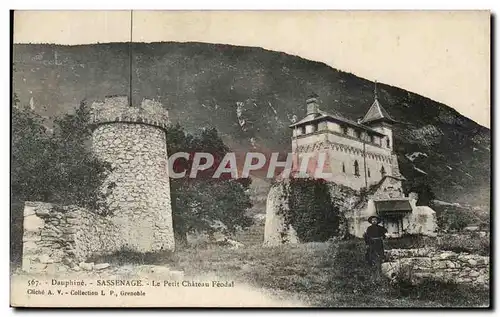 Cartes postales Dauphine Sassenage Le Petit Chateau Feodal