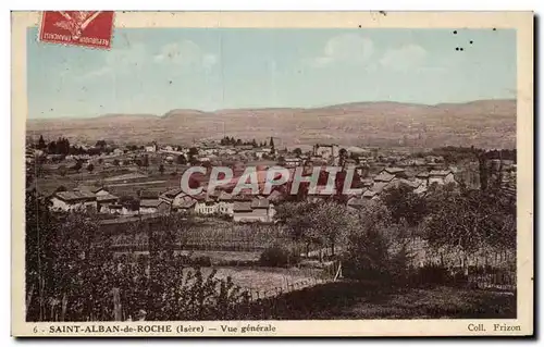 Cartes postales Saint Albin de Roche Vue Generale