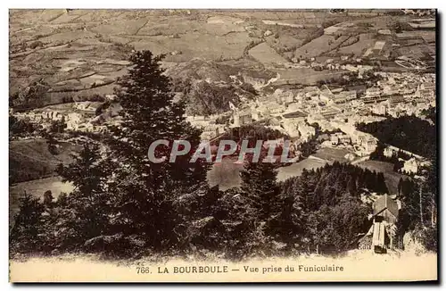 Ansichtskarte AK La Bourboule Vue Prise du Funiculaire