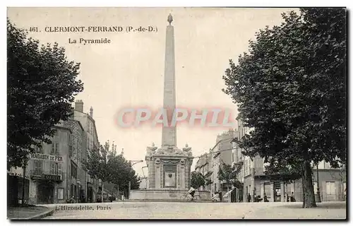 Cartes postales Clermont Ferrand La Pyramide Magasin de fer Gervy