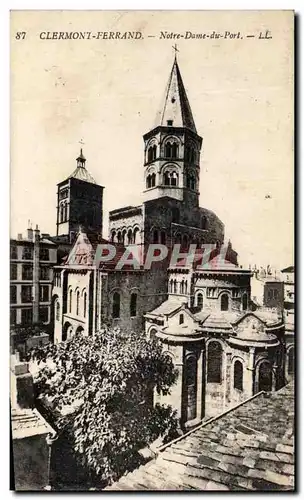 Cartes postales Clermont Ferrand Notre Dame Du Port