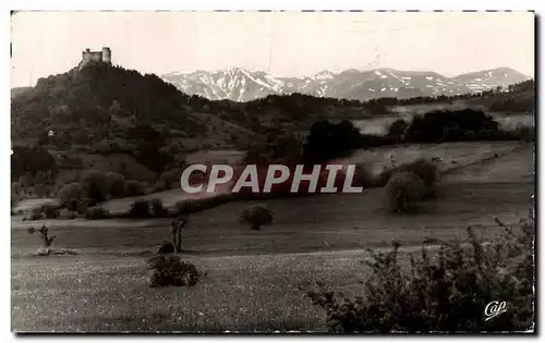 Cartes postales moderne Murol Le chateau Et Le Massif Su Sancy