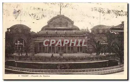 Cartes postales Vichy Facade du Casino