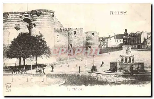 Cartes postales Angers Le Chateau