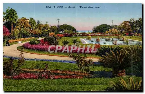 Cartes postales Alger Jardin d&#39Essai