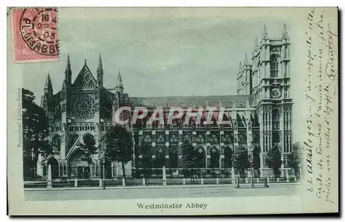 Cartes postales Westminster Abbey London