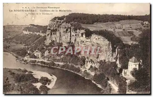 Cartes postales La Roque Gageac Chateau de la Malartrie Vailee de la Dordogne