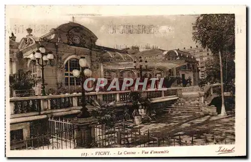 Cartes postales Vichy Le Casino Vue d&#39ensemble