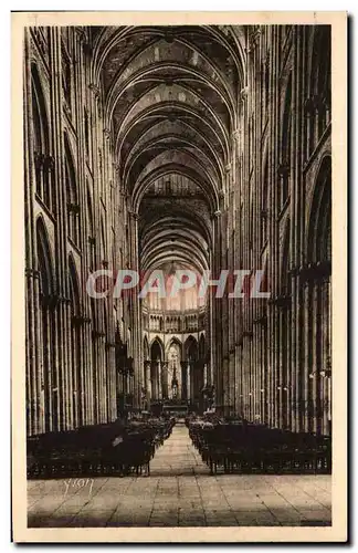 Cartes postales Rouen Interieur de la Cathedrale