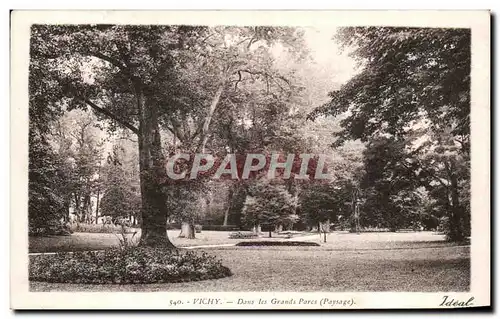 Ansichtskarte AK Vichy Dans les Grands Parcs